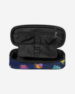 Eastpak Oval Single Flowerblur Navy Hard Pencil Case - EK0007172O41