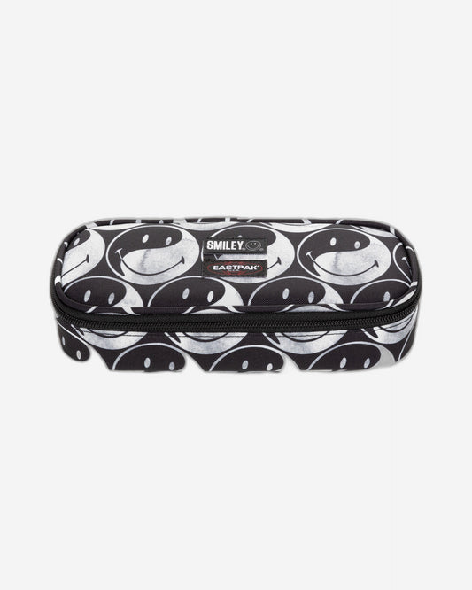 Eastpak Oval Single Smiley Yy Black Large Hard Pencil Case - EK0007175K21