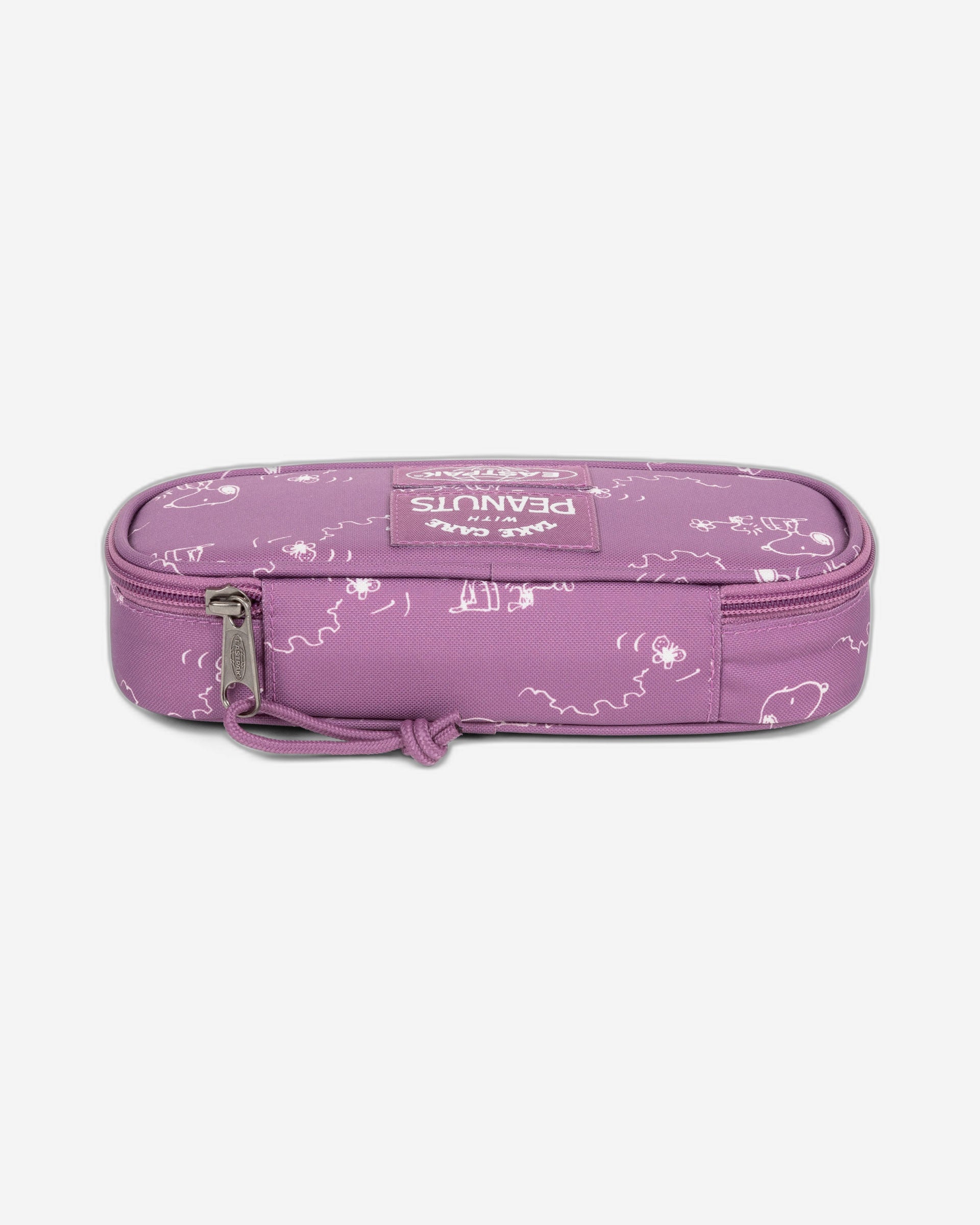 Eastpak Oval Single Peanuts Pink Hard Pencil Case