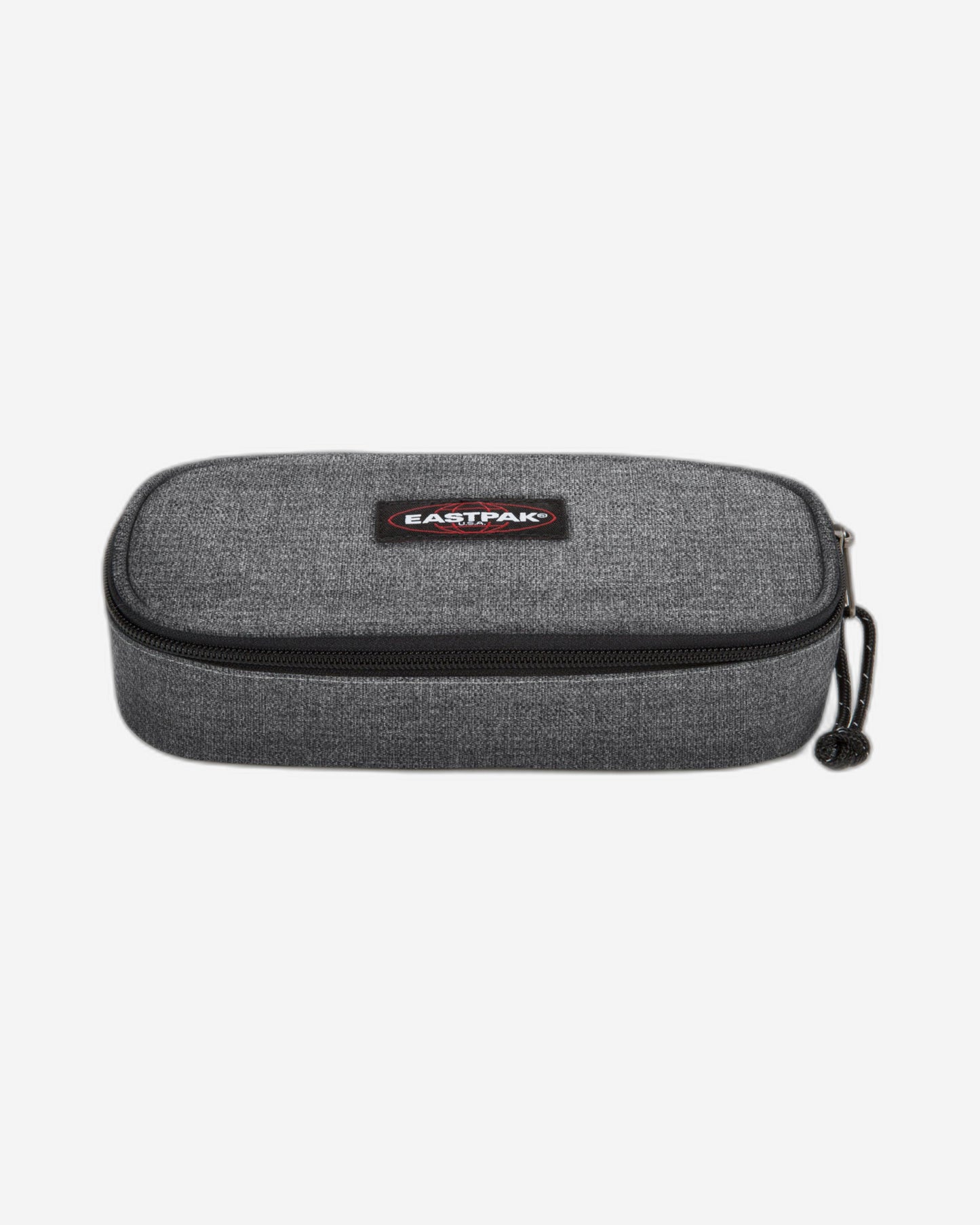 Eastpak Oval Single Black Denim Large Hard Pencil Case