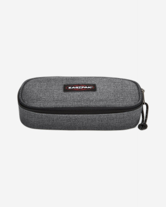 Eastpak Oval Single Black Denim Large Hard Pencil Case