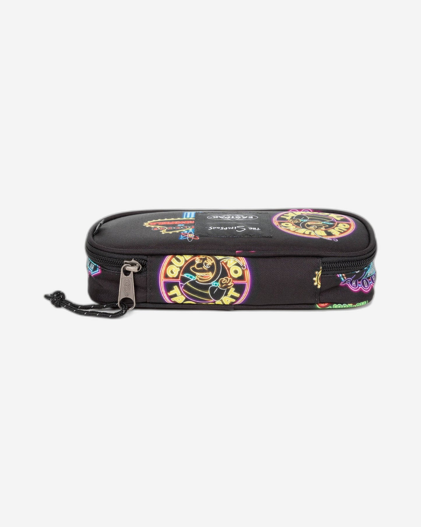 Eastpak Oval Single Simpsons Neon Print Large Hard Pencil Case
