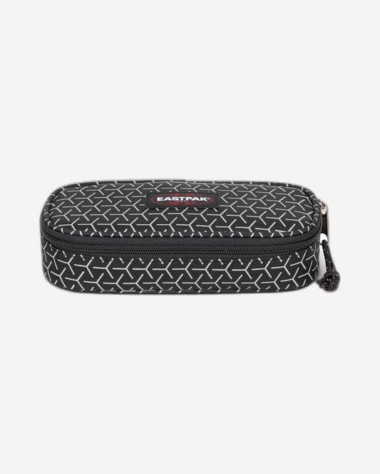 Eastpak Oval Single Refleks Metal Black Large Hard Pencil Case - EK0007178D8