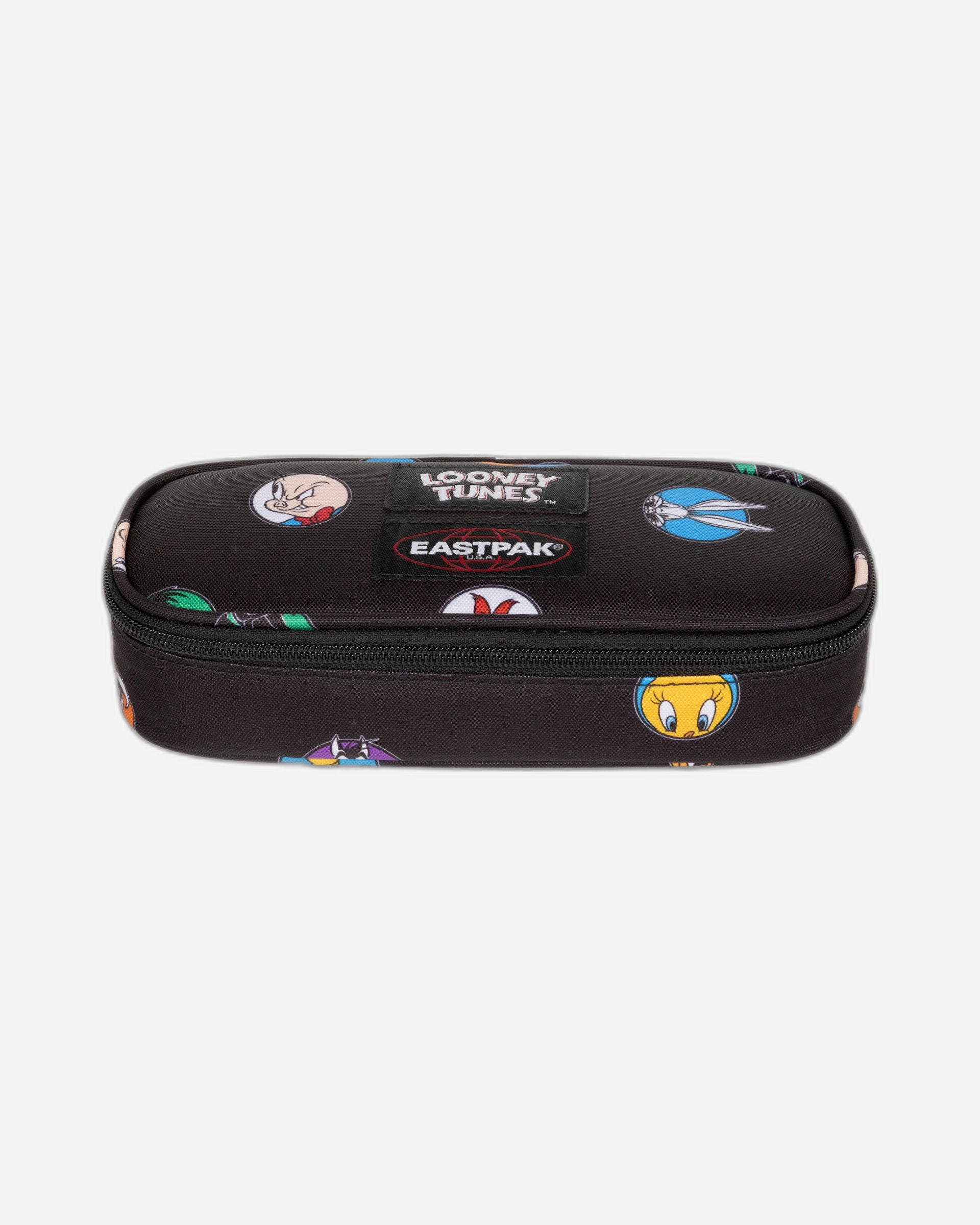 Eastpak Oval Single Looney Tunes Black Large Hard Pencil Case - EK0007178J81