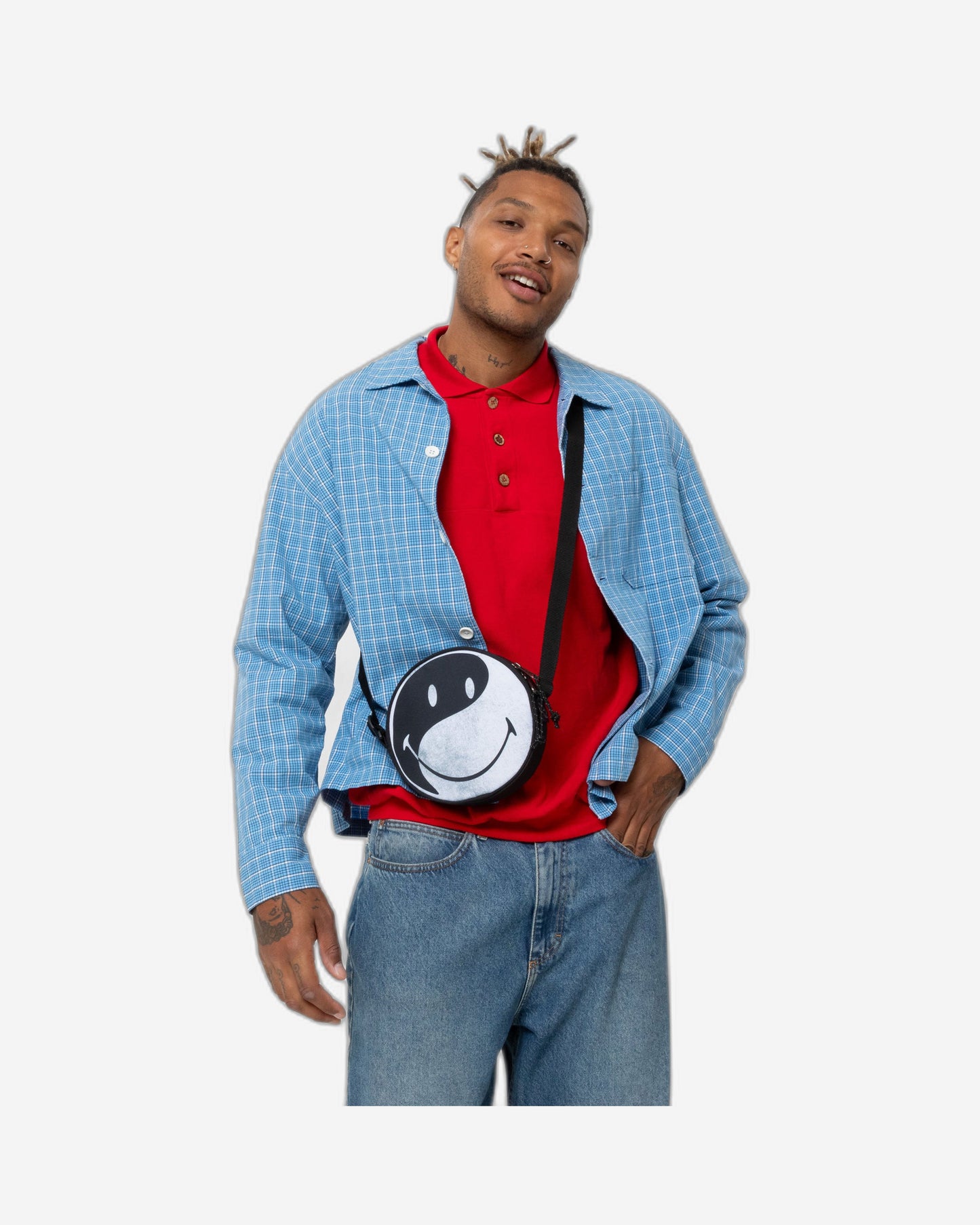 Eastpak Ada Smiley Yy Placed Small Crossbody Bag