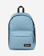 Eastpak Out Of Office Icy Blue Medium Backpack with laptop protection - EK0007671O01