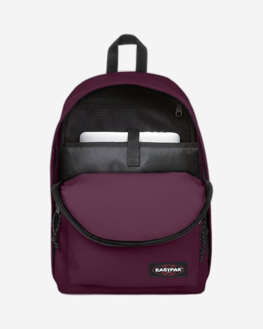 Eastpak Out Of Office Plum Purple Medium Backpack with laptop protection - EK0007671O31