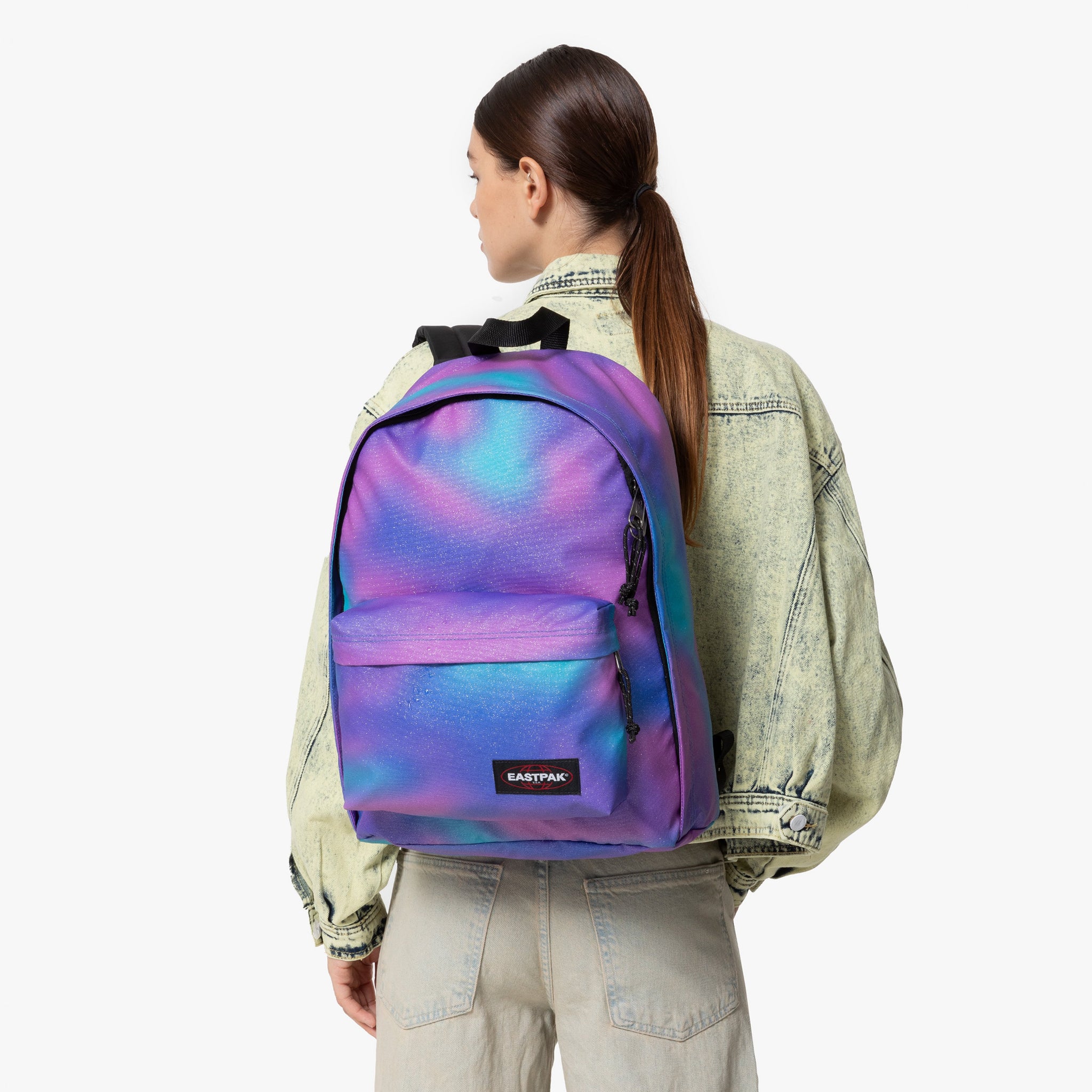 Eastpak Out Of Office Sparkly Blur Backpack