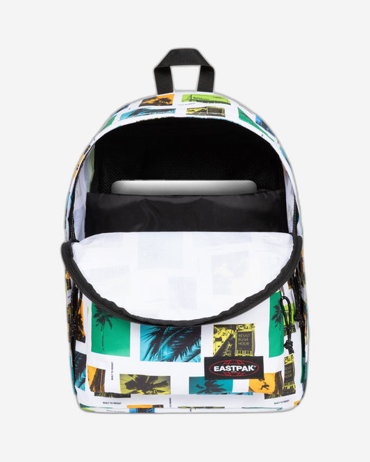Eastpak Out Of Office City Bay White Medium Backpack with laptop protection - EK0007676O11