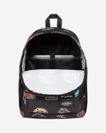 Eastpak Out Of Office Simpsons Neon Print Medium Backpack - EK0007678D3