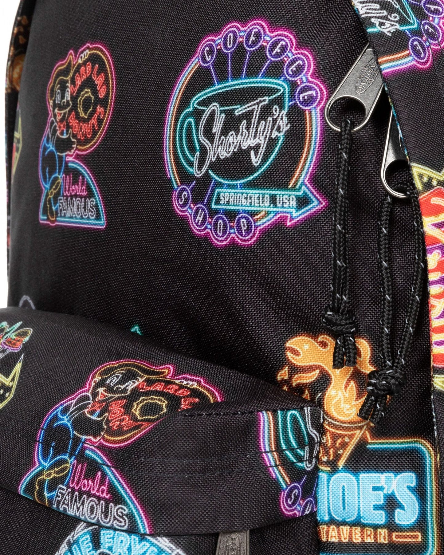 Eastpak Out Of Office Simpsons Neon Print Medium Backpack