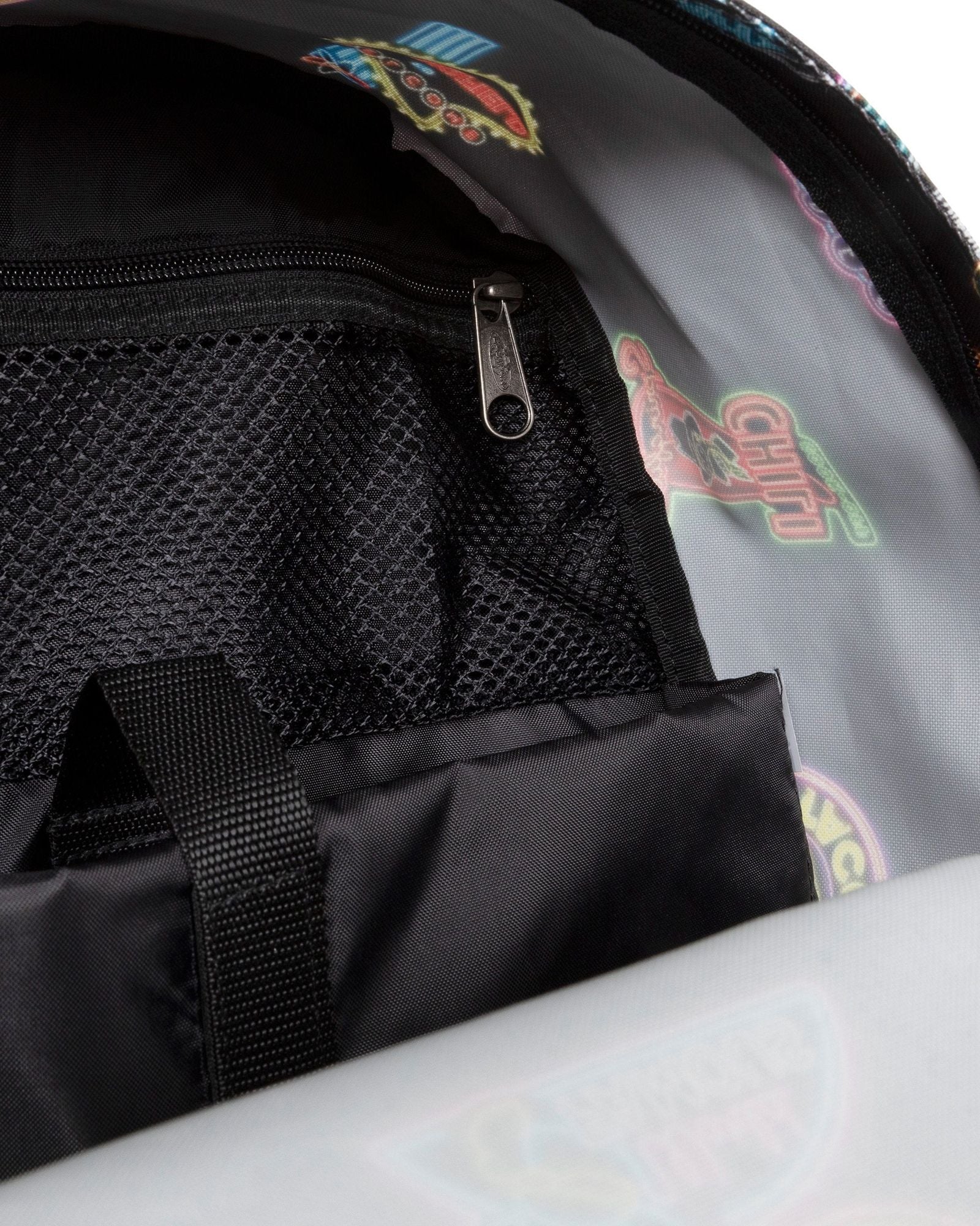 Eastpak Out Of Office Simpsons Neon Print Medium Backpack - EK0007678D3