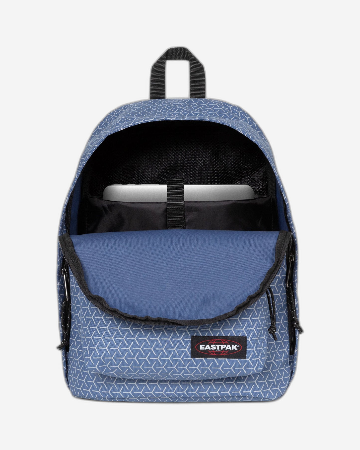 Eastpak Out Of Office Refleks Metal Blue Medium Backpack