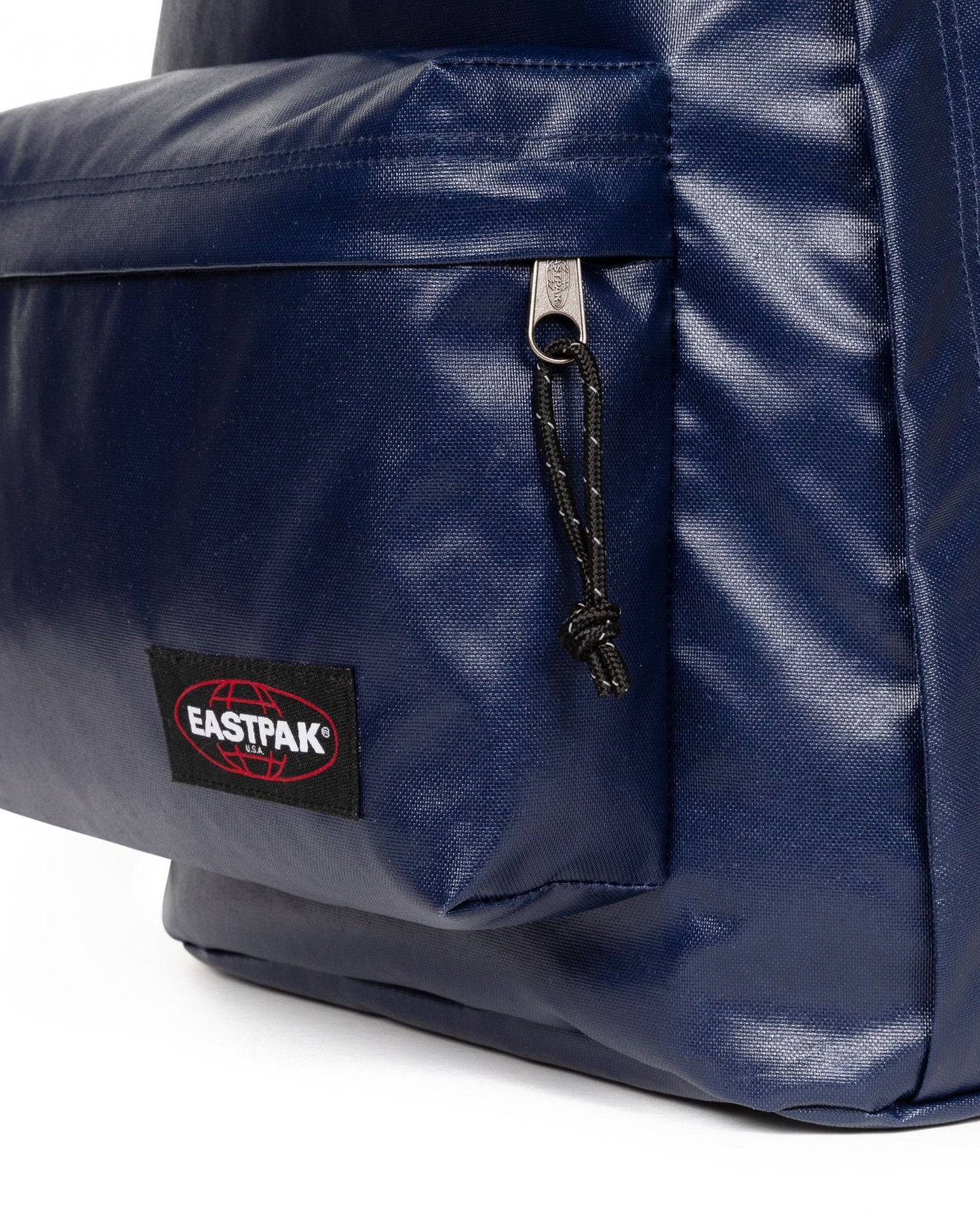 Eastpak Out Of Office Glossy Navy Medium Backpack - EK0007679J81