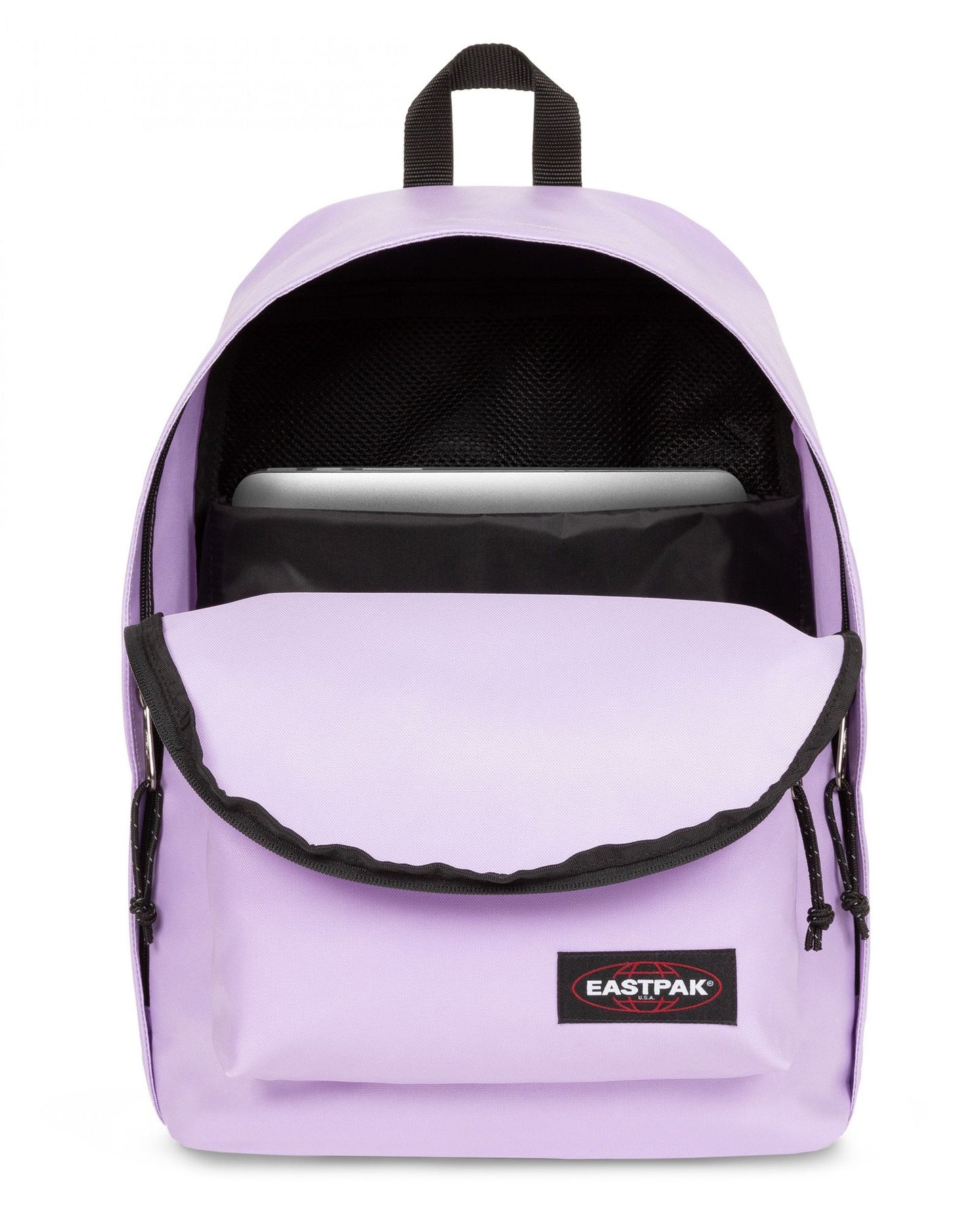 Eastpak Out Of Office Glossy Lilac Medium Backpack - EK0007679J91