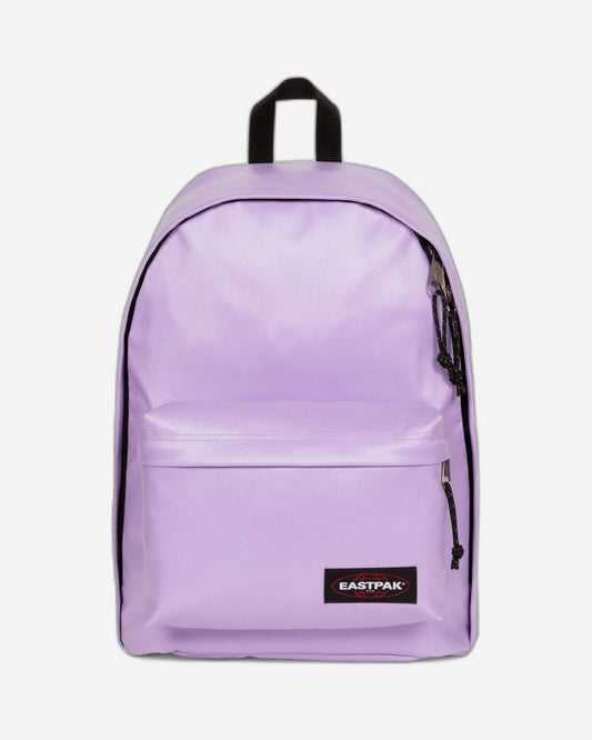 Eastpak Out Of Office Glossy Lilac Medium Backpack - EK0007679J91