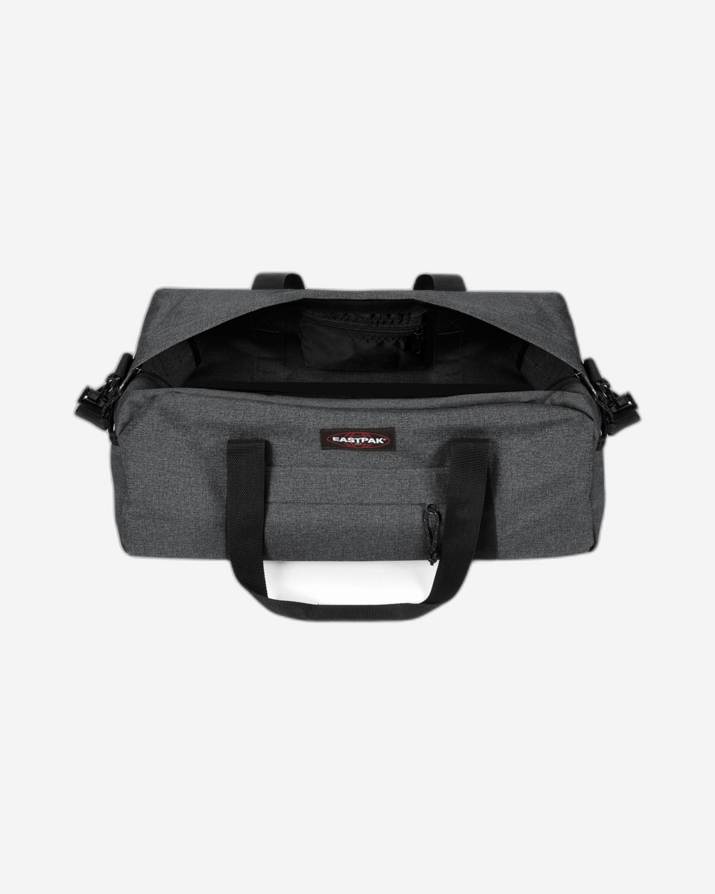 Eastpak Stand + Black Denim Small Duffle Bag