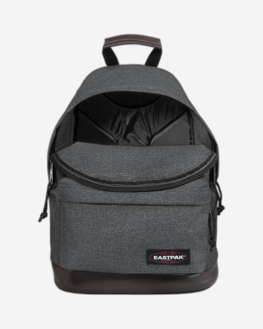 Eastpak Wyoming Black Denim Medium Backpack - EK00081177H
