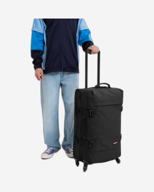Eastpak Trans4 M Black Four-Wheeled Medium Soft Luggage - EK00081L0081