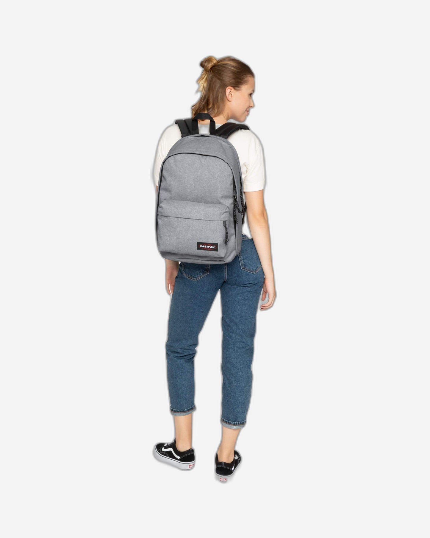 Eastpak Back to Work Sunday Grey Medium Laptop Backpack