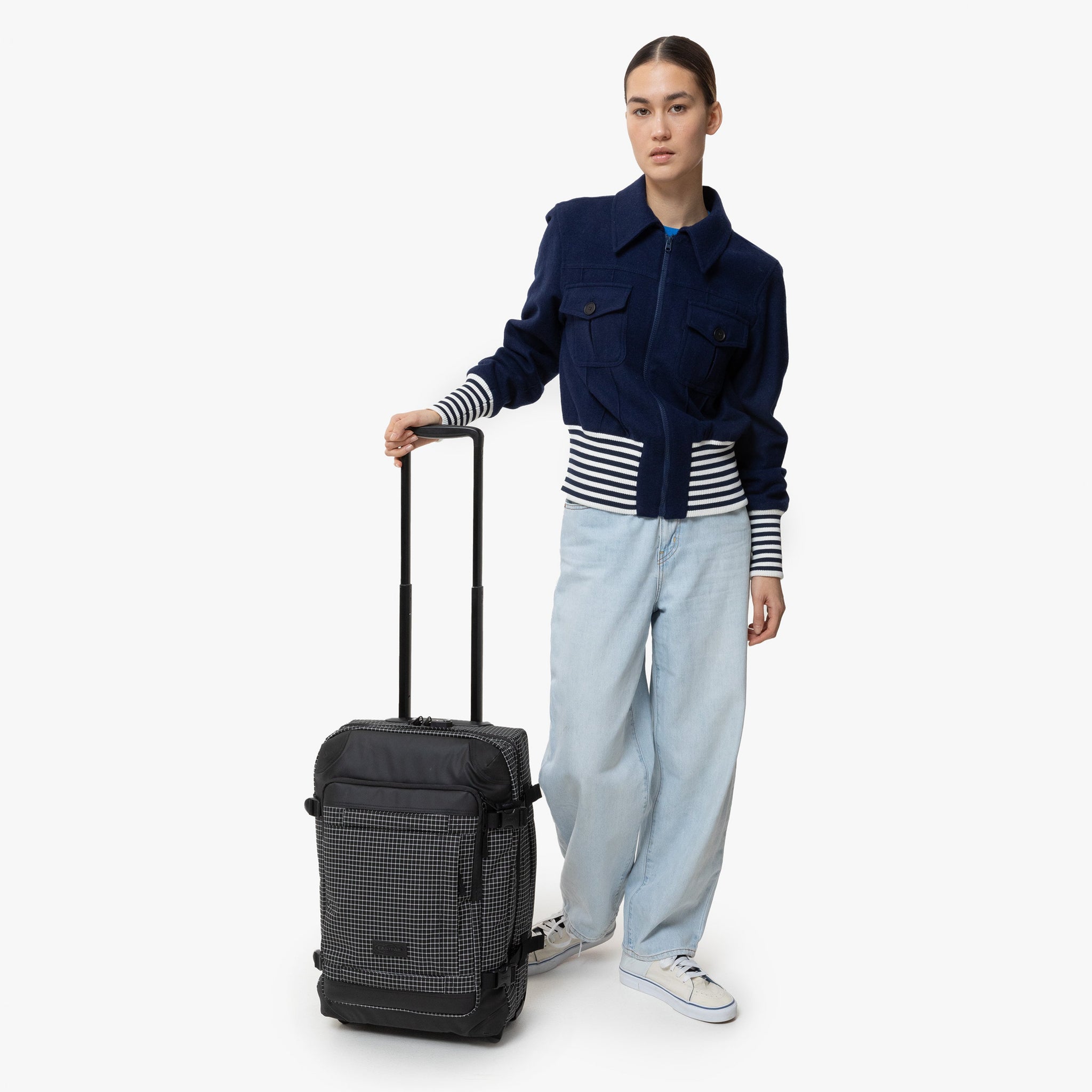 Eastpak Tranverz Cnnct S Cnnct Ripstop Small Travel Trolley