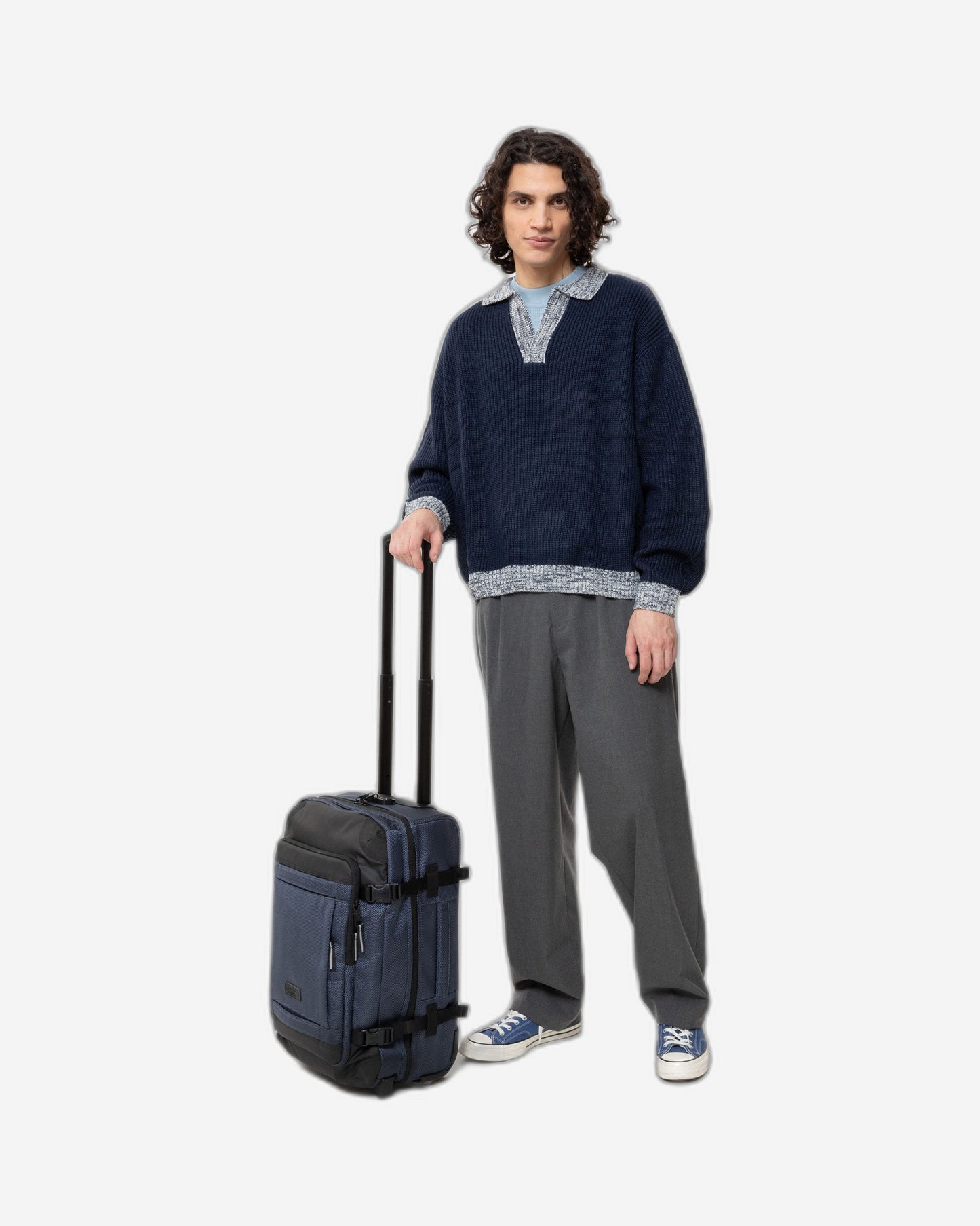 Eastpak Tranverz Cnnct S Cnnctaccmarine Small Travel Trolley Luggage