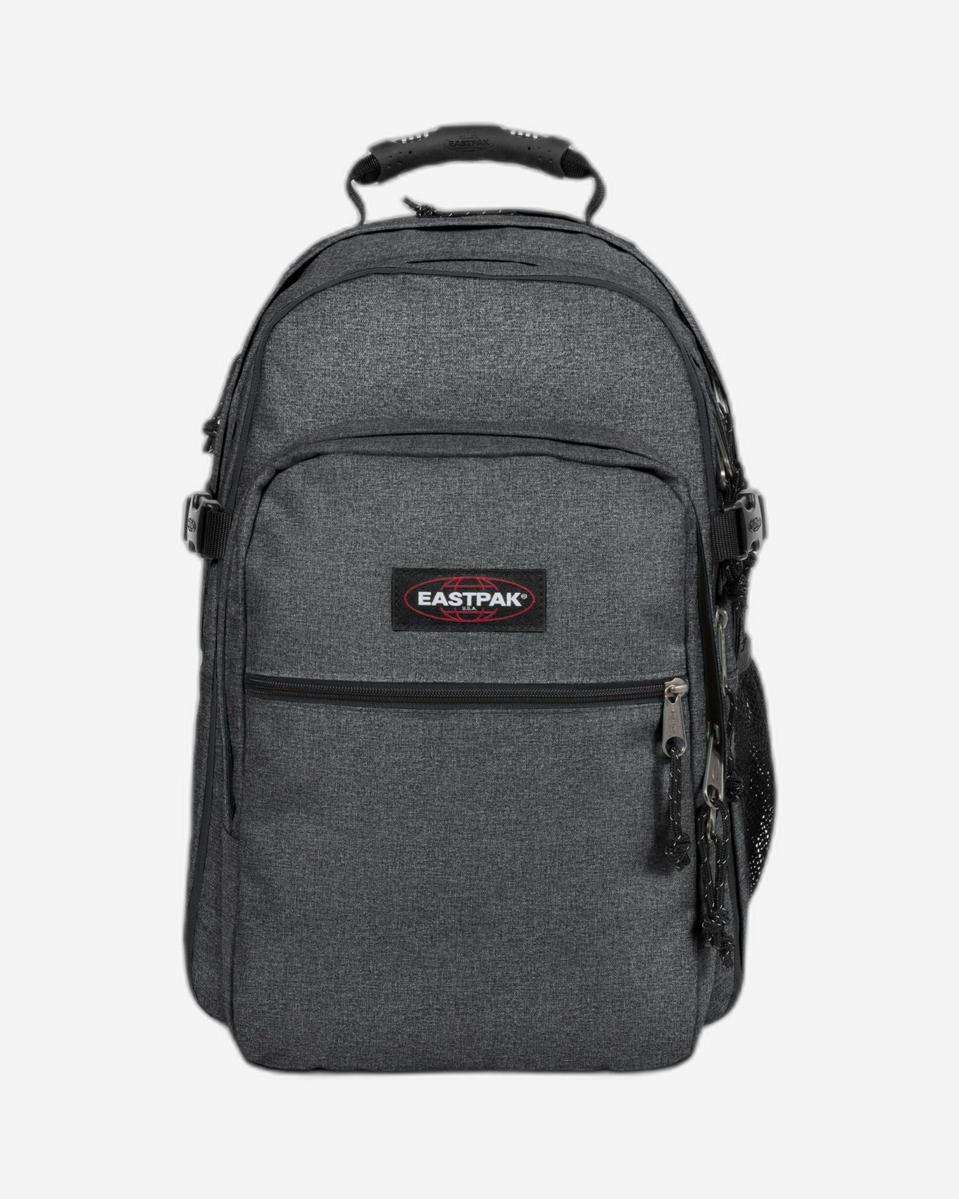 Eastpak Tutor Black Denim Large Laptop Backpack - EK00095577H