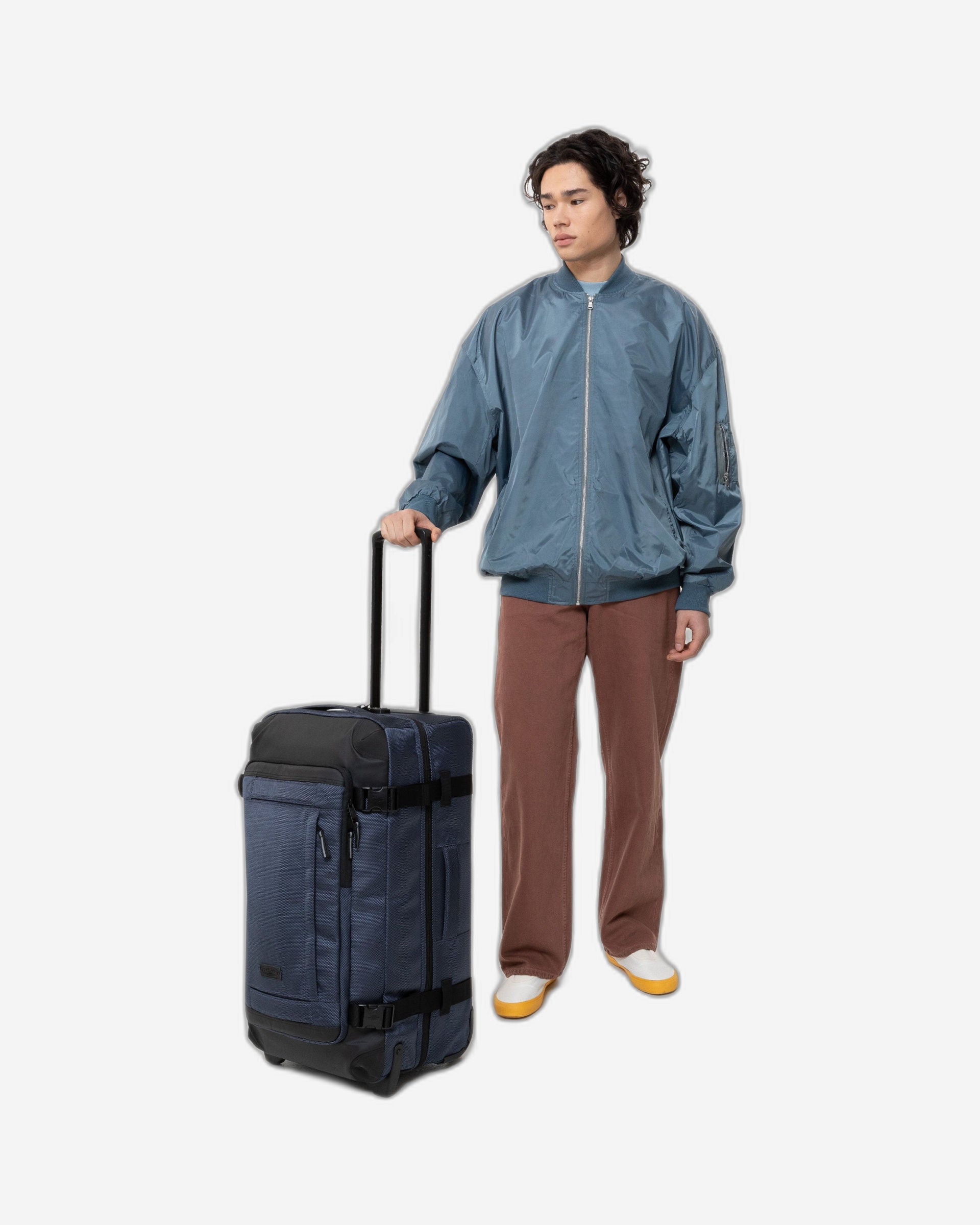 Eastpak Tranverz Cnnct M Cnnctaccmarine Medium Travel Trolley - EK00095D1K31