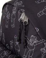 Eastpak Padded Zippl'R + The Simpsons Black Medium Backpack - EK0A5B747A1