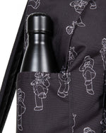 Eastpak Padded Zippl'R + The Simpsons Black Medium Backpack - EK0A5B747A1