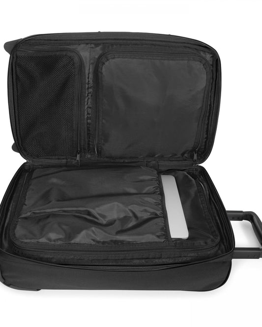 Eastpak Double Tranverz S Black Cabin Sized Wheeled Luggage - EK0A5B870081