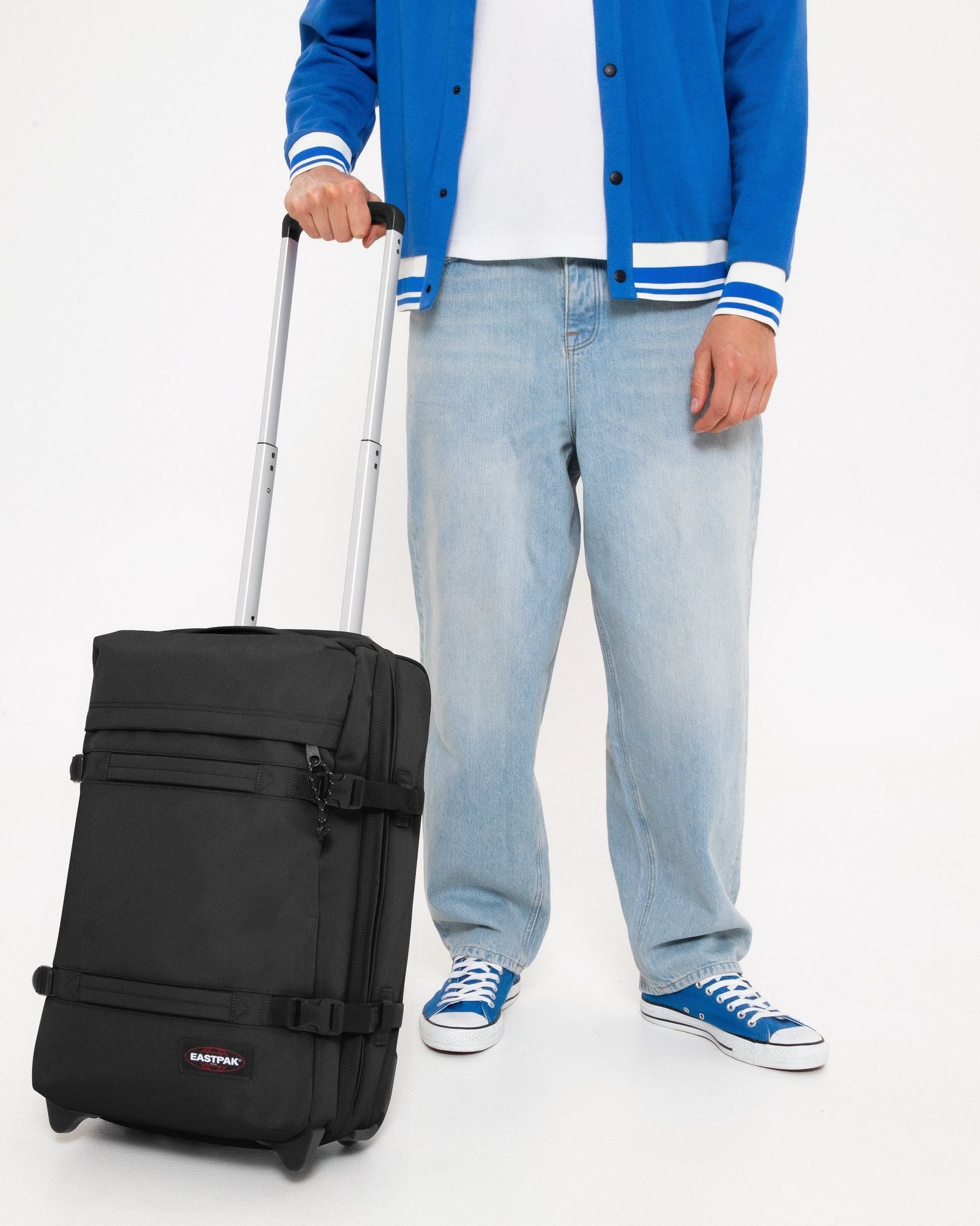 Eastpak Transit'R S  Black Small Soft Luggage - EK0A5BA7008