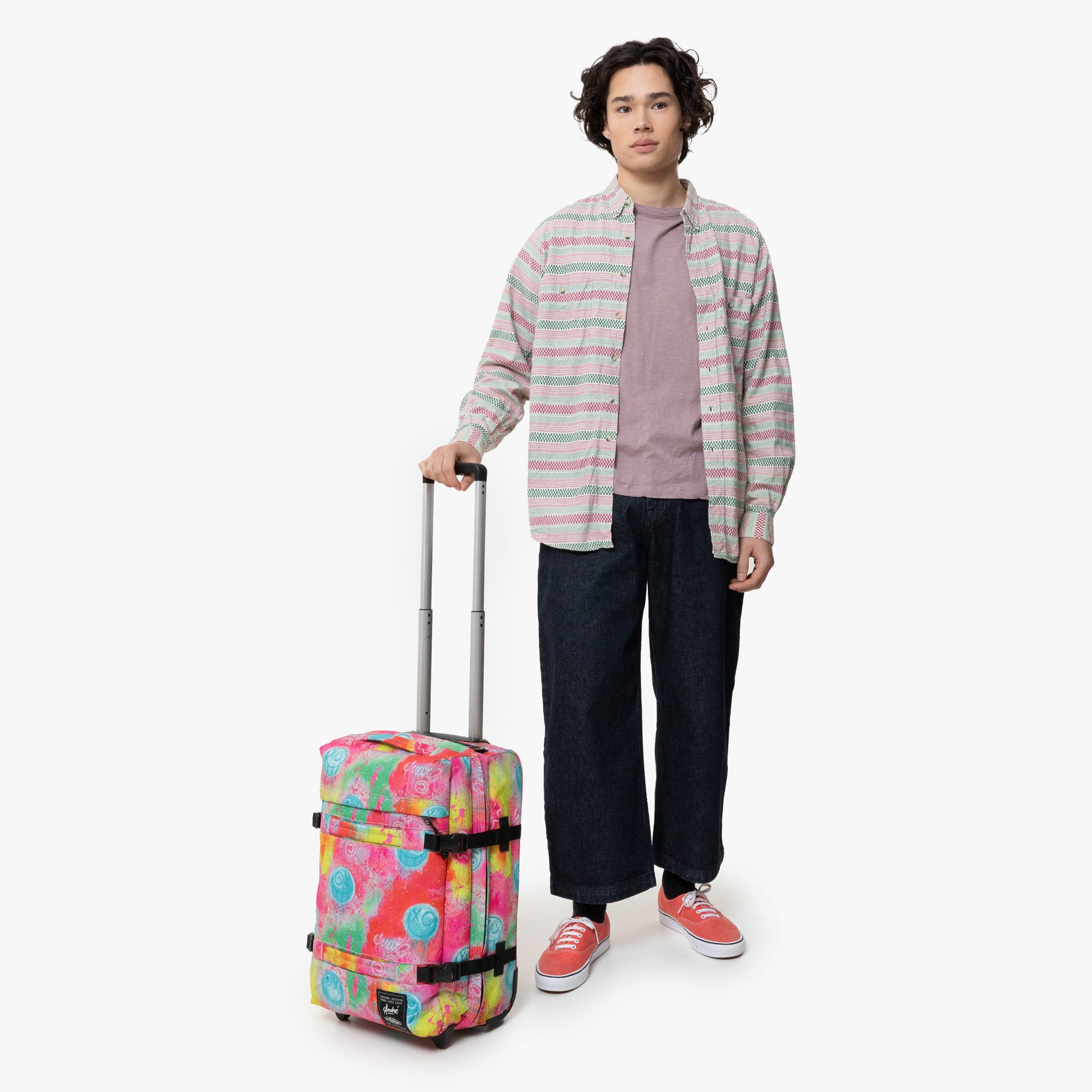 Eastpak Transit'R S Fluo Clouds Small Soft Luggage - EK0A5BA73O91