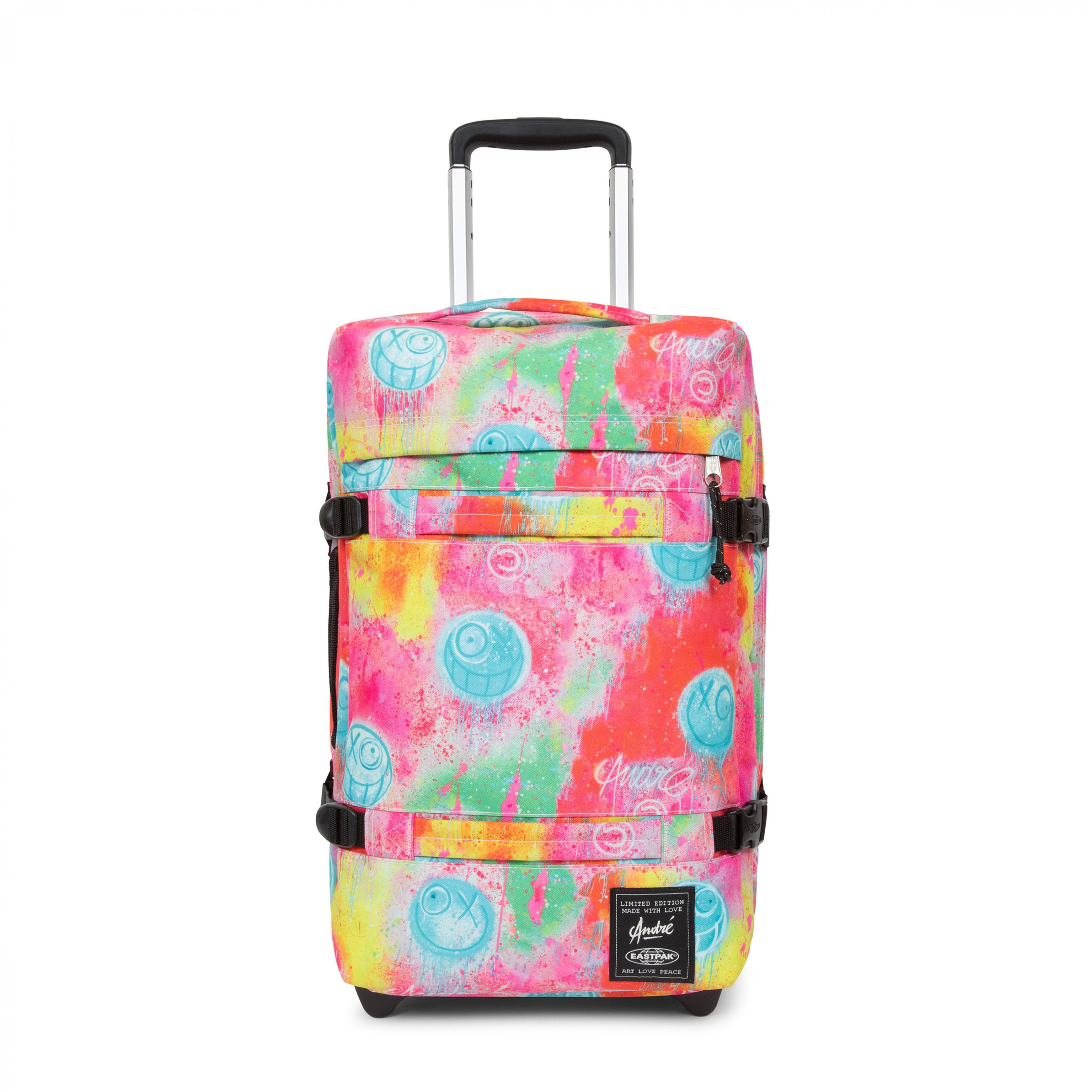 Eastpak Transit'R S Fluo Clouds Small Soft Luggage