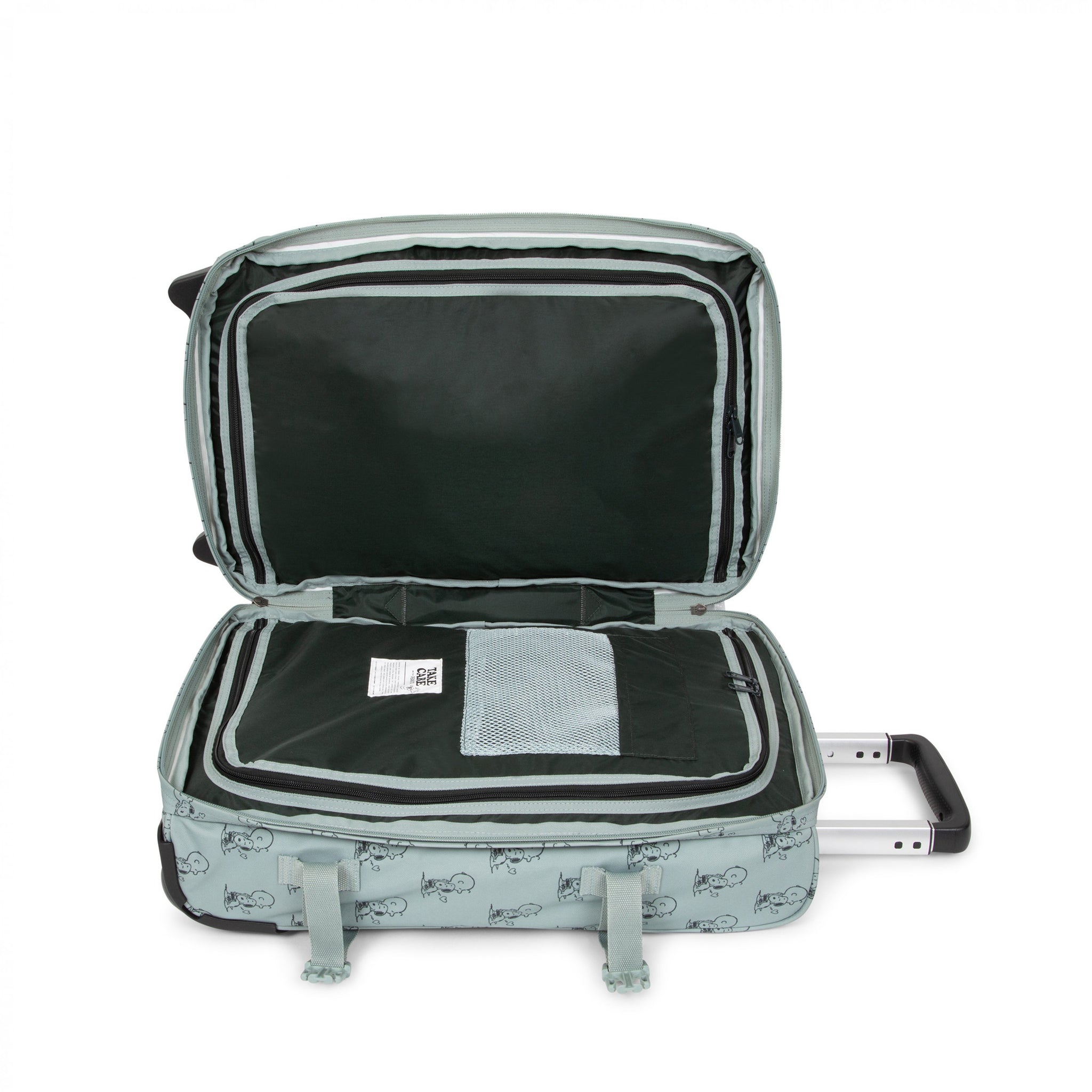 Eastpak Transit'R S Peanuts Mint Small Soft Luggage - EK0A5BA76O81
