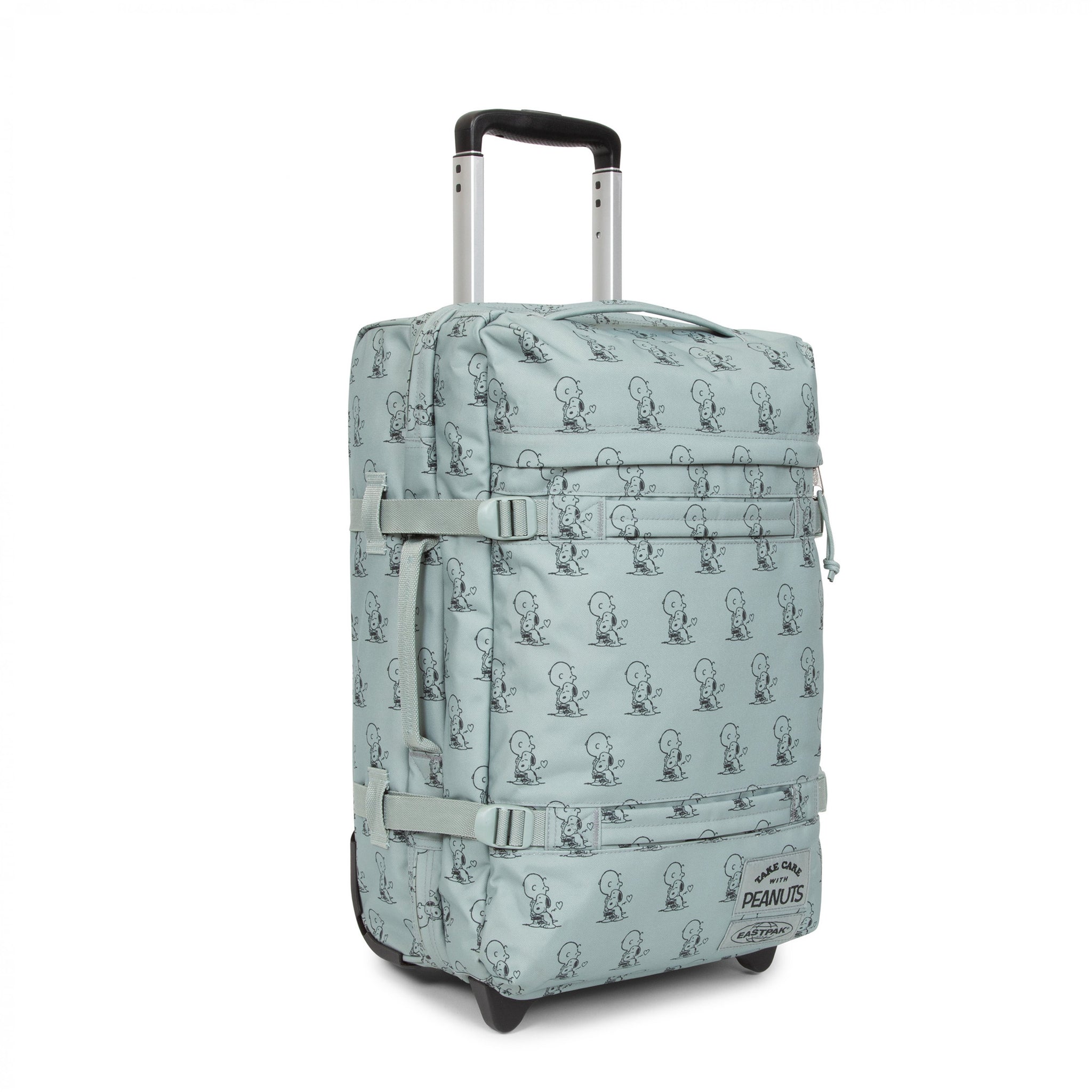 Eastpak Transit'R S Peanuts Mint Small Soft Luggage - EK0A5BA76O81