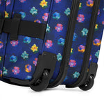 Eastpak Transit'R M Flowerblur Navy Medium Soft Luggage - EK0A5BA82O41