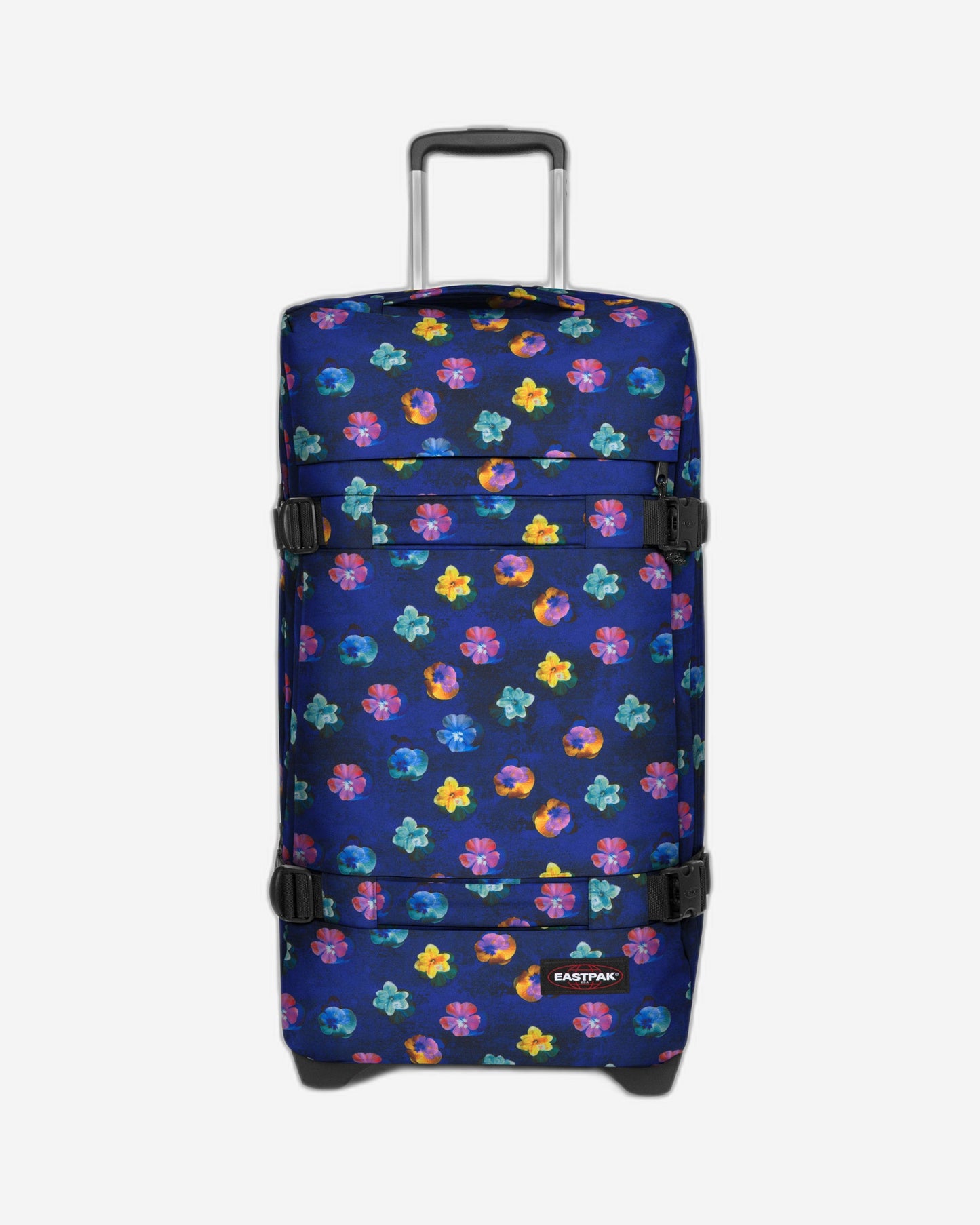 Eastpak Transit'R M Flowerblur Navy Medium Soft Luggage