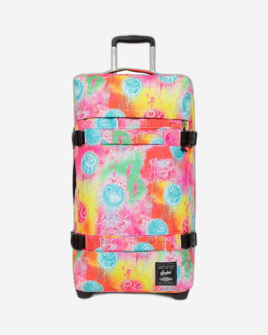 Eastpak Transit'R M Fluo Clouds Medium Soft Luggage - EK0A5BA83O91
