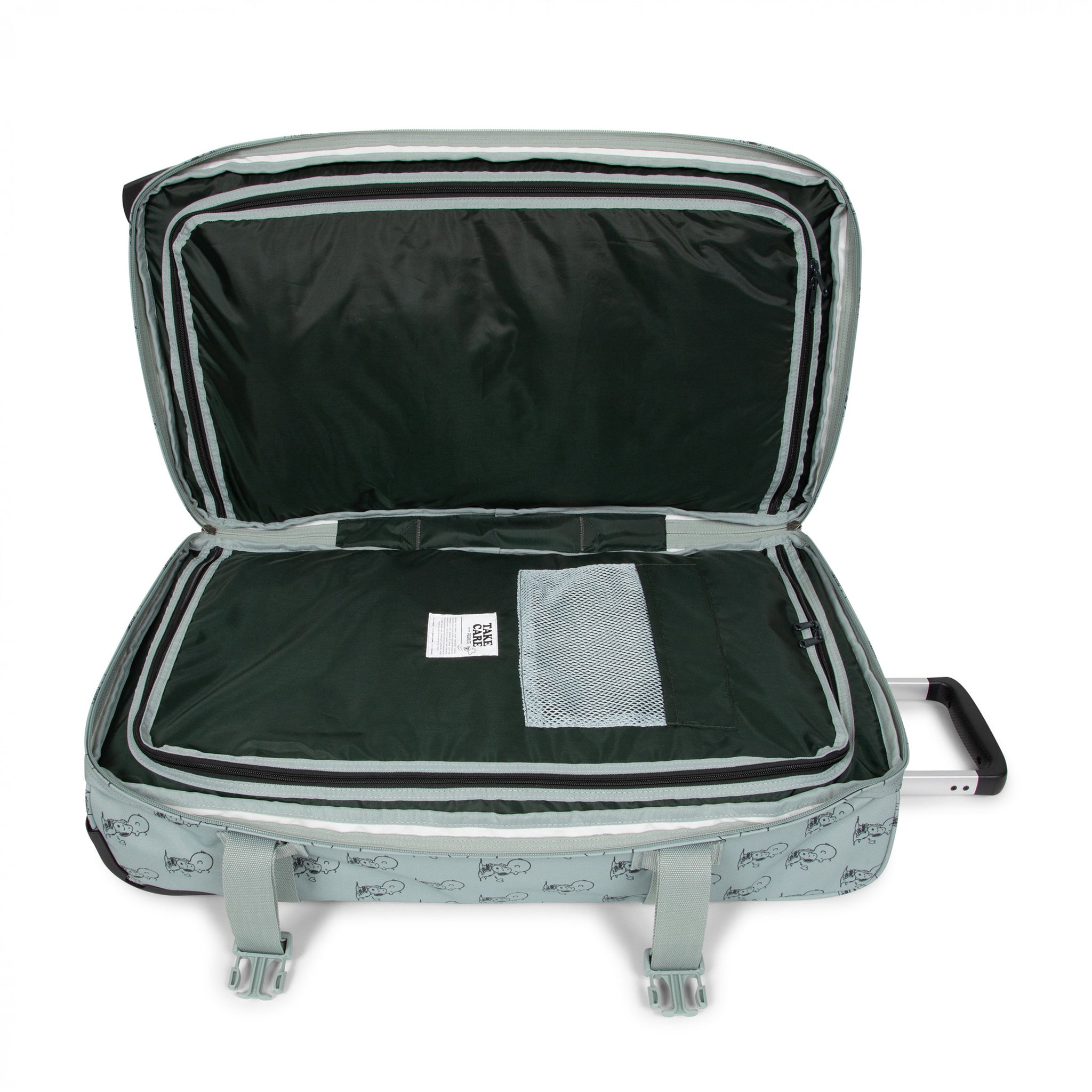 Eastpak Transit'R M Peanuts Mint Medium Soft Luggage - EK0A5BA86O81