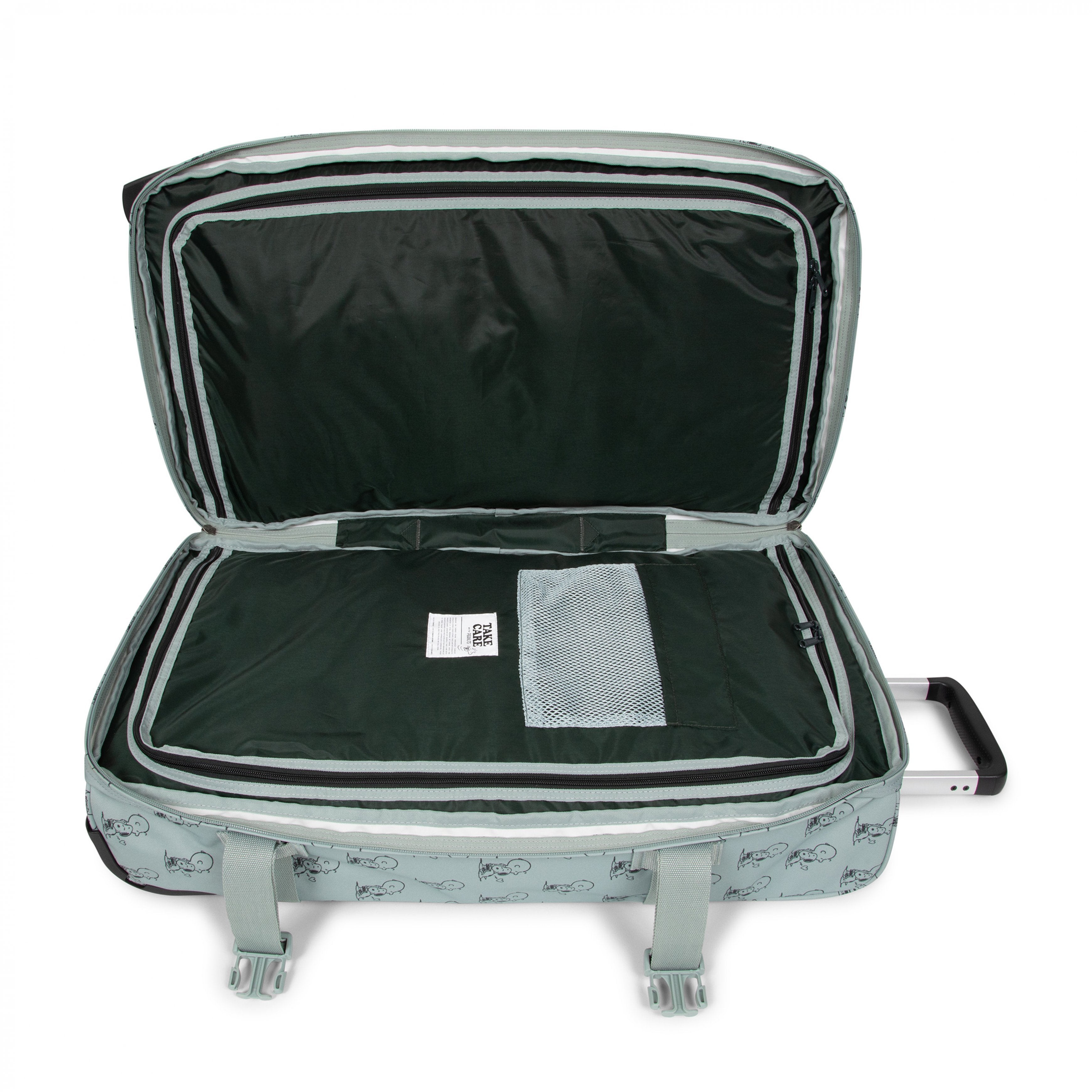 Eastpak Transit'R M Peanuts Mint Medium Soft Luggage - EK0A5BA86O81