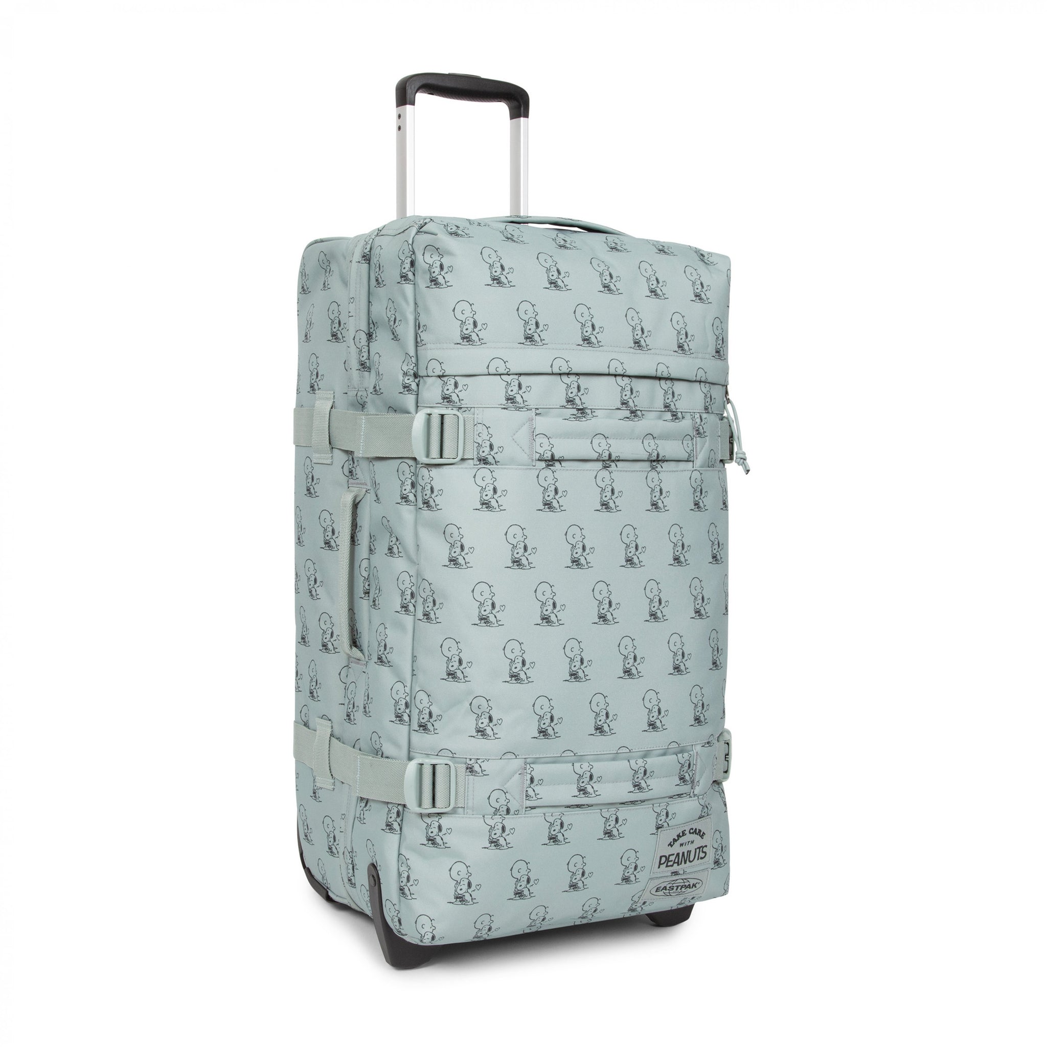 Eastpak Transit'R M Peanuts Mint Medium Soft Luggage - EK0A5BA86O81