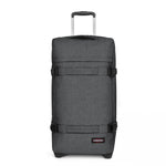 Eastpak Transit'R M Black Denim Medium Soft Luggage
