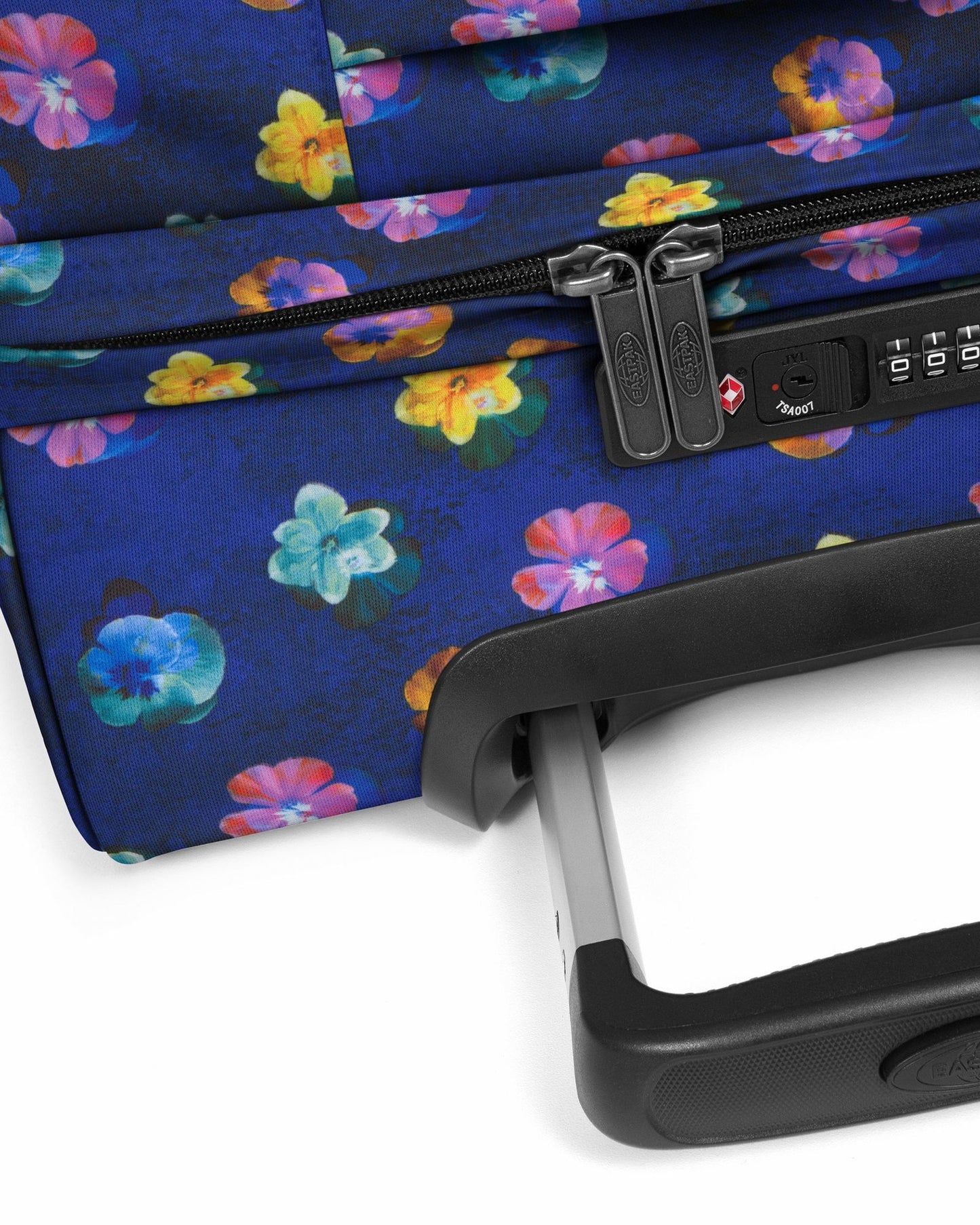 Eastpak Transit'R L Flowerblur Navy Large Soft Luggage