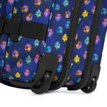 Eastpak Transit'R L Flowerblur Navy Large Soft Luggage - EK0A5BA92O41