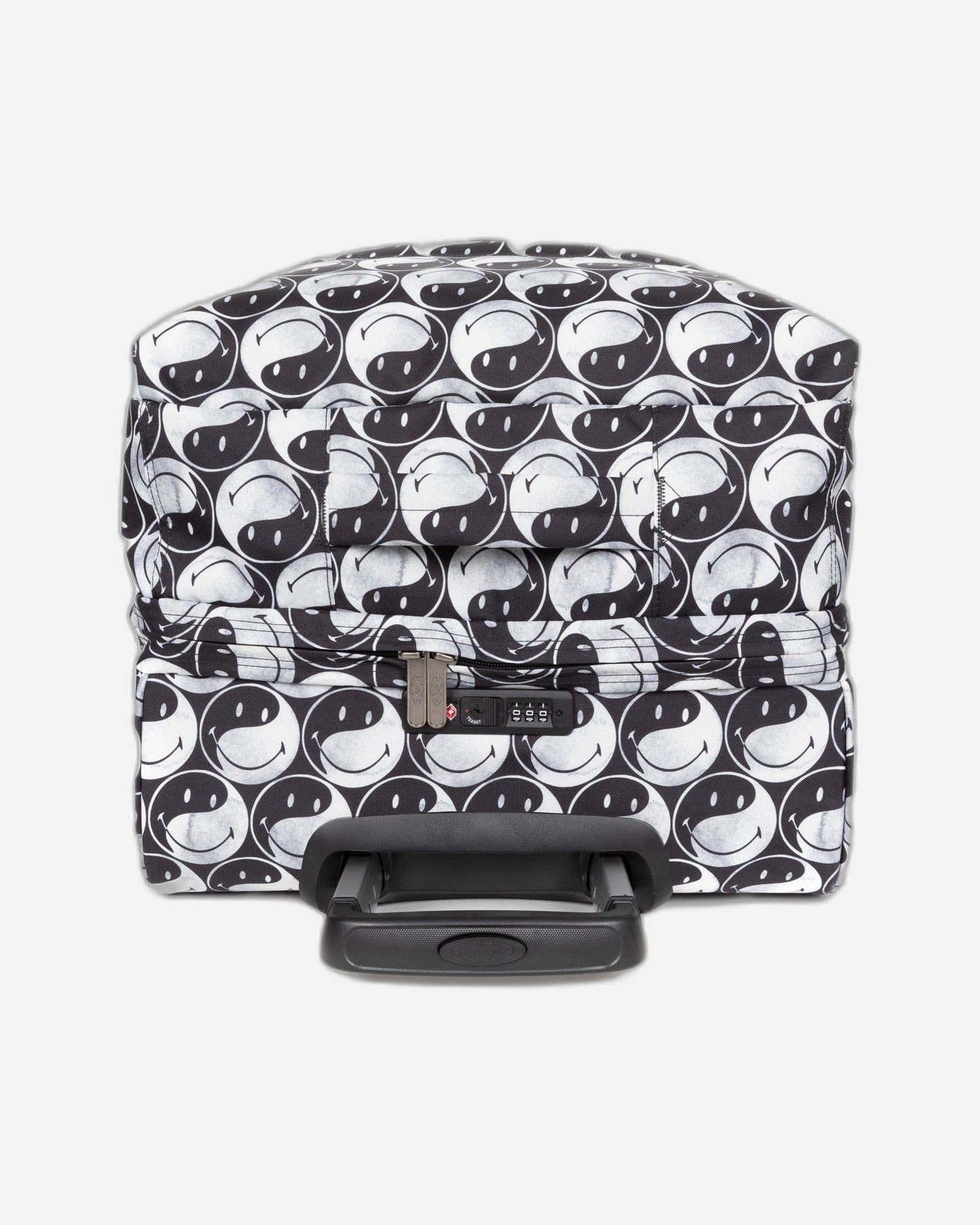 Eastpak Transit'R L Smiley Yy Black Large Soft Luggage - EK0A5BA95K21