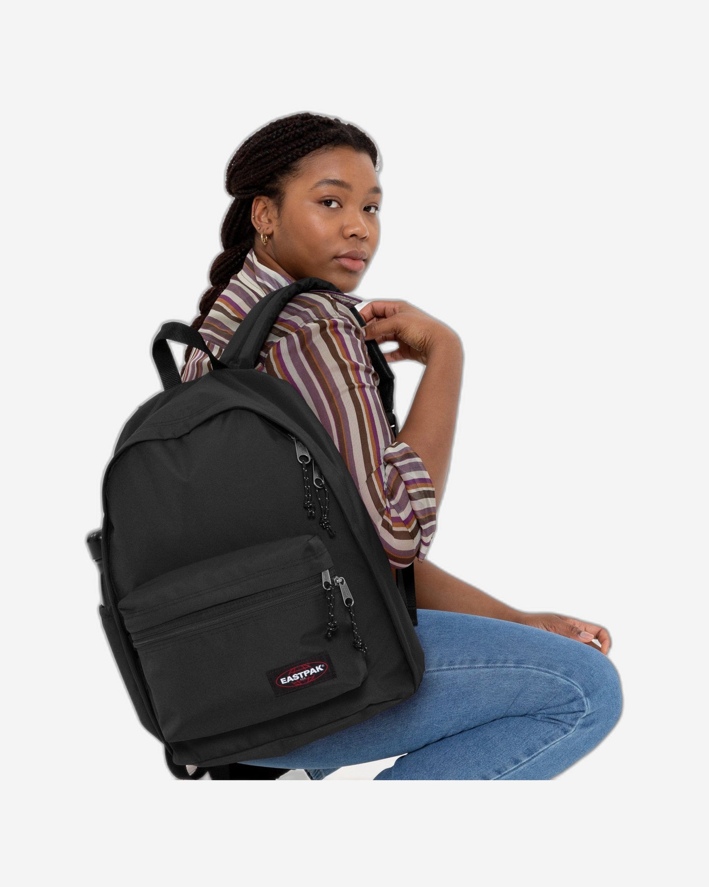 Eastpak Office Zippl'R Black Medium Backpack