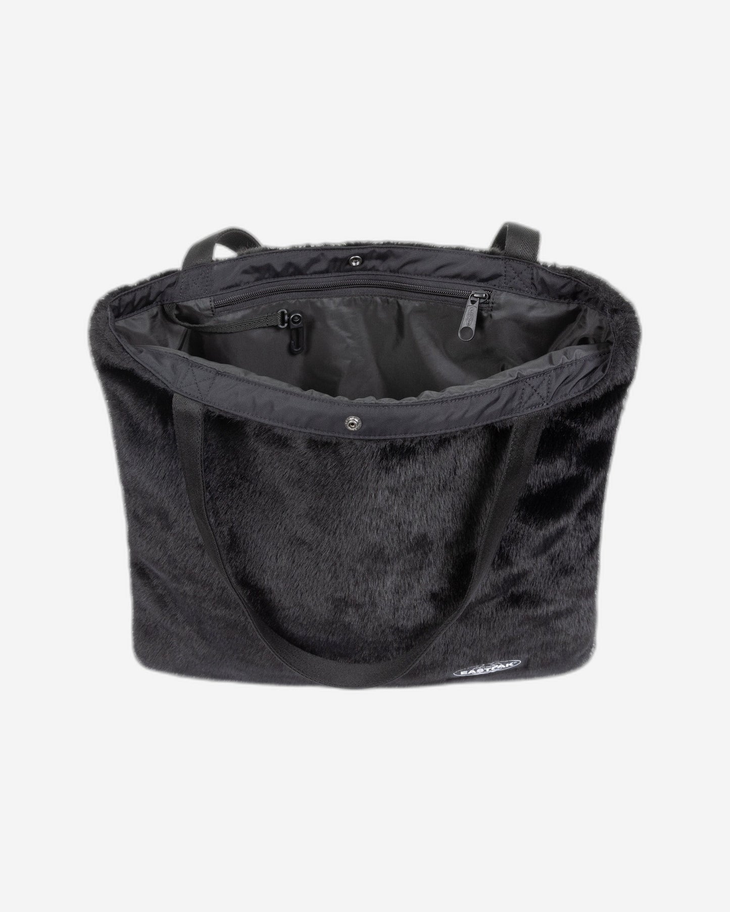 Eastpak Charlie Fuzzy Black Tote Bag
