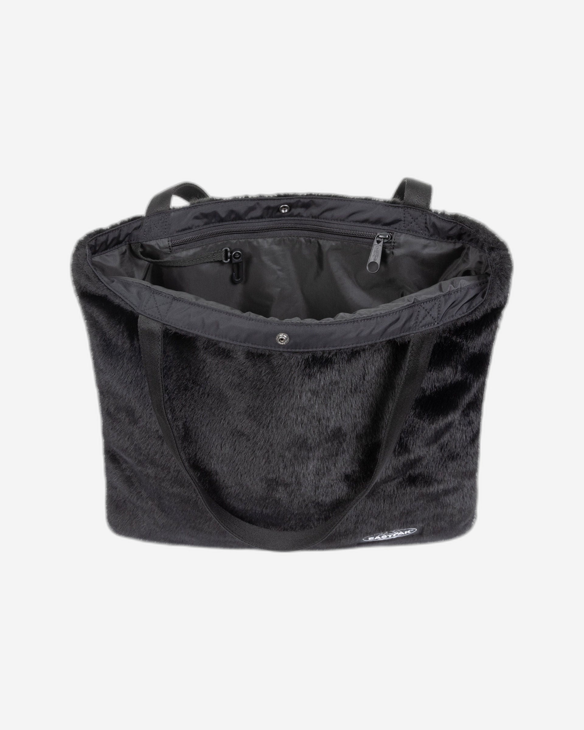 Eastpak Charlie Fuzzy Black Tote Bag
