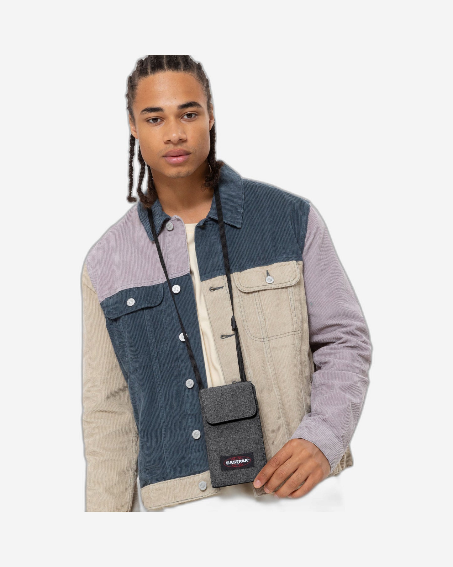 Eastpak Daller Pouch Black Denim Small Crossbody Pouch Crossbody Bag